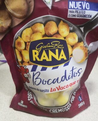 Bocaditos rellenos de quesito la vaca que ríe