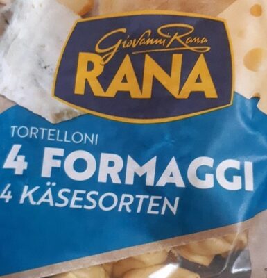 Tortelloni 4 formaggi front packaging