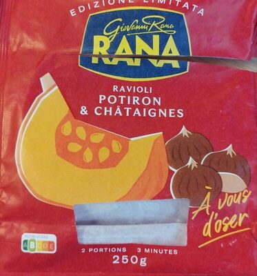 Ravioli Potiron & Châtaignes