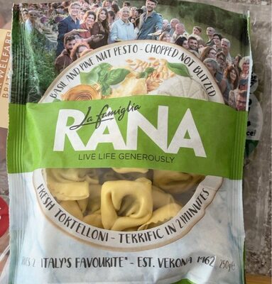 Fresh Tortelloni Basil and Pine Nut Pesto