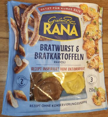 Tortelloni Bratwurst & Bratkartoffeln