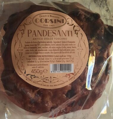 PANDESANTI front packaging