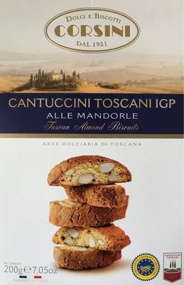 Cantuccini Toscani front packaging