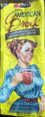 American break front packaging