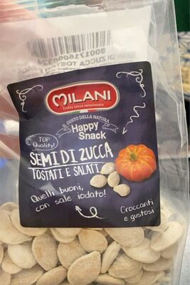 Semi di zucca tostati e salati