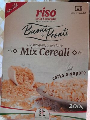 Buoni e Pronti mix cereali riso integrale, orzo e farro