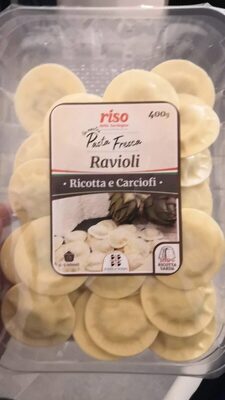 Ravioli ricotta e carciofi
