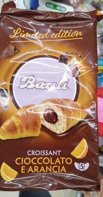 Croissant cioccolato e arancia