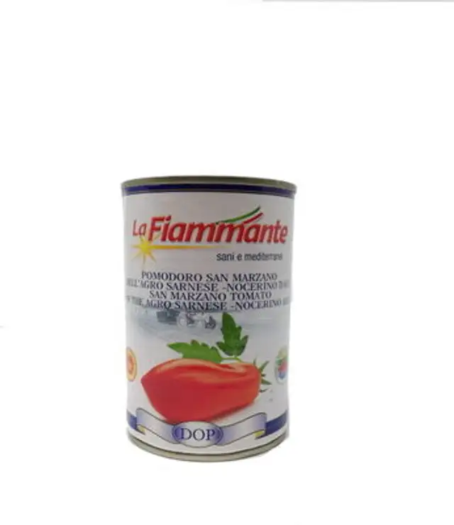San marzano dop front packaging