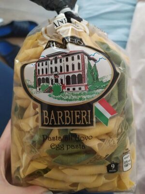 Pasta all'uovo front packaging