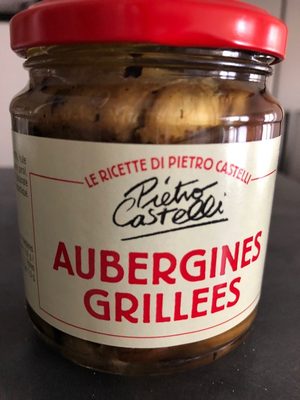 Aubergines Grillées front packaging