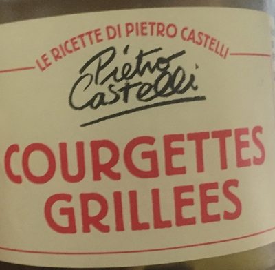 Courgettes grillees front packaging