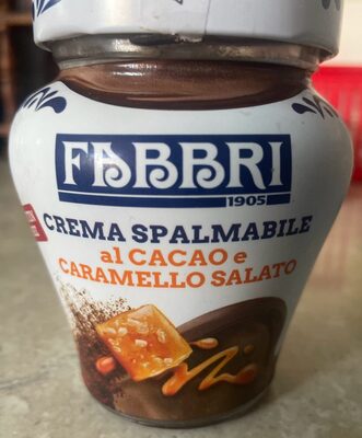 Crema spalmabile al cacao e caramello salato