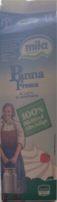 Panna Fresca di latte di montagna