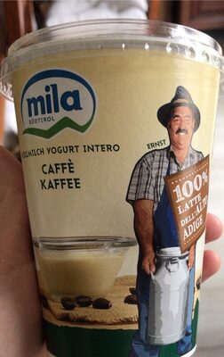 yogurt intero caffè front packaging
