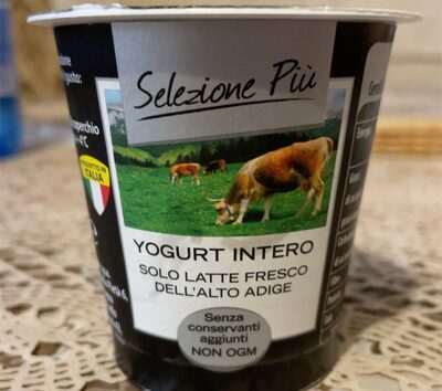 Yogurt intero lampone vaniglia