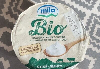Bio Yogurt front packaging
