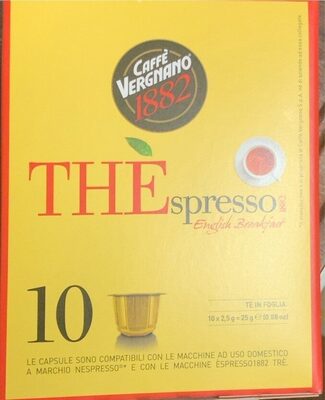 Thespresso 1882 english breakfast