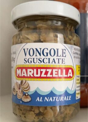 Vongole sgusciate