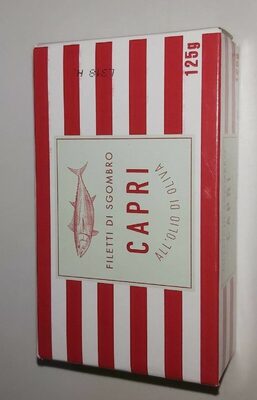 Filetti di sgombro front packaging