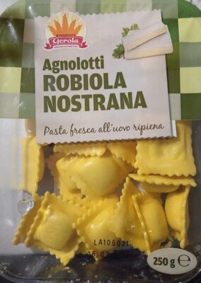 Agnolotti Robiola Nostrana front packaging