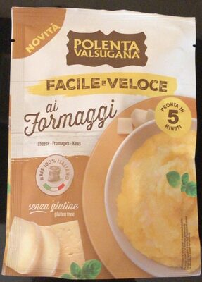 Facile e veloce ai formaggi front packaging