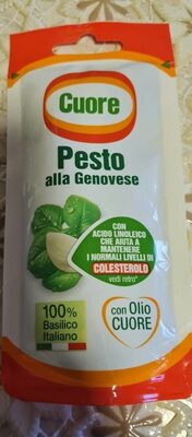 Pesto alla genovese front packaging