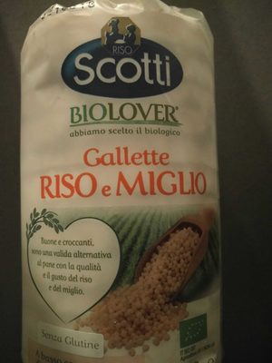 Gallette riso e miglio 