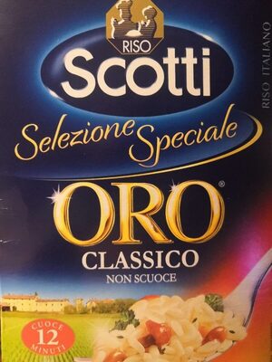 RISO SCOTTI Oro classico front packaging