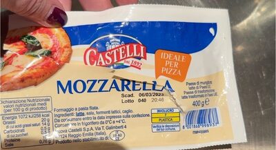 Mozzarella front packaging
