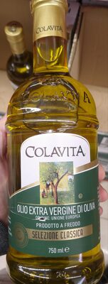 Olio extravergine di oliva front packaging