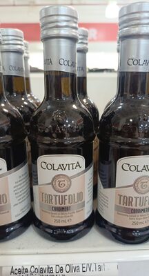 Truffle Flavored Extra Virgin Oil front packaging