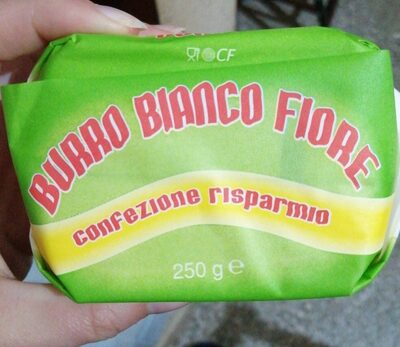 Burro bianco fiore