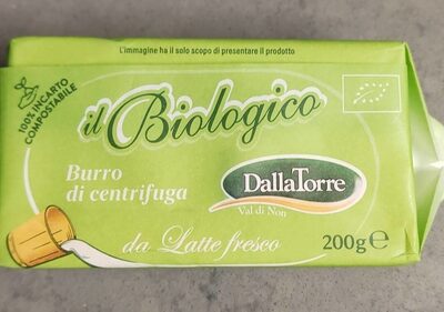 Burro di centrifuga il Biologico