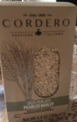 Orzo perlato