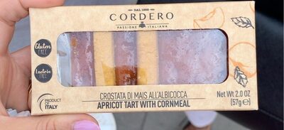 Crostata di mais all’albicocca