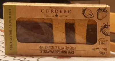 Mini crostata alla fragola