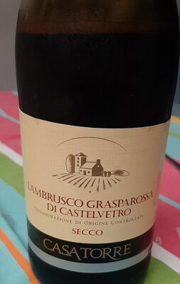 Lambrusco grasparossa di castelvetro front packaging