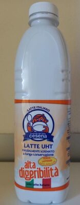 Latte parzialmente scremato uht senza lattosio