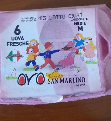 6 uova fresche