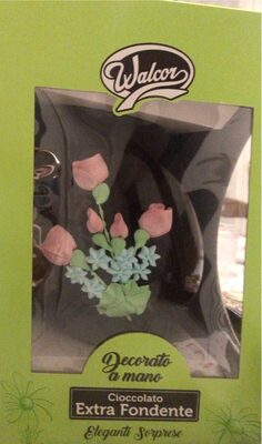 Uovo di cioccolata fondente