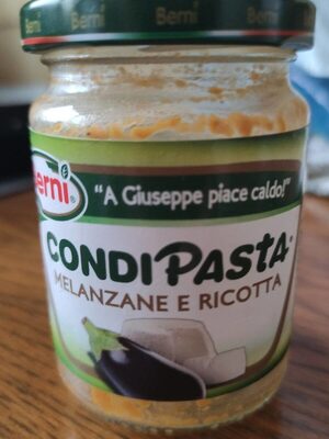 CondiPasta melanzane e ricotta