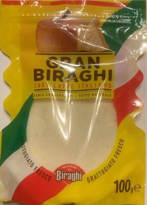 Gran briaghi grattugiato fresco front packaging