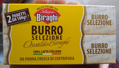 Burro selezione