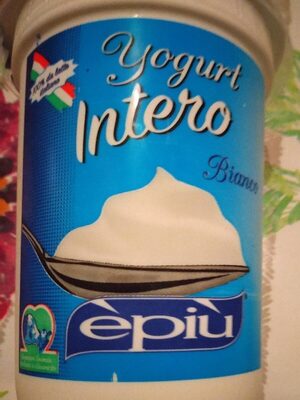 Yogurt intero bianco