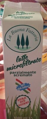 Latte microfiltrato parzialmente scremato