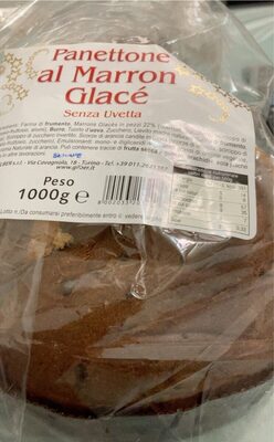 Panettone al Marron glacè