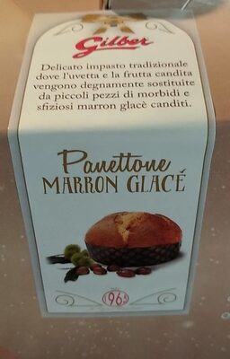 Panettone al Marron Glacé senza uvetta