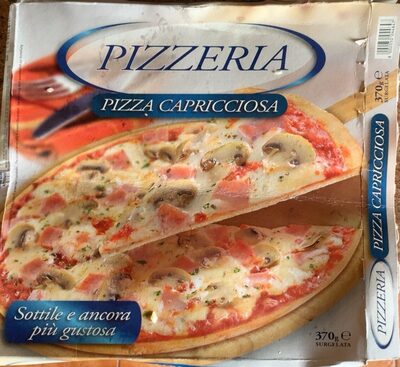 Pizza capricciosa front packaging