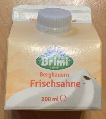 Frischsahne